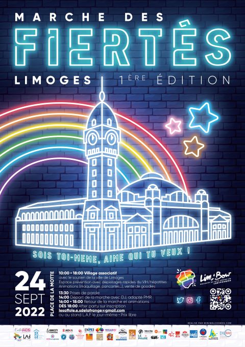 La première marche des fiertés de Limoges