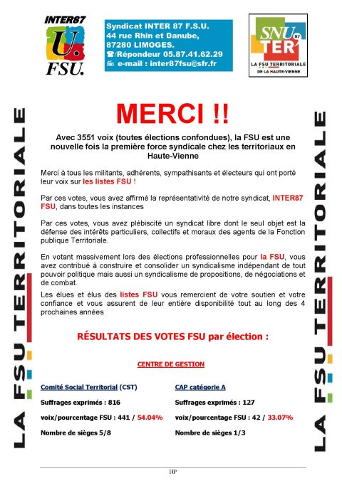 MERCI !!!