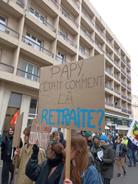 Contre la réforme des retraites : manif samedi 28 janvier à Limoges